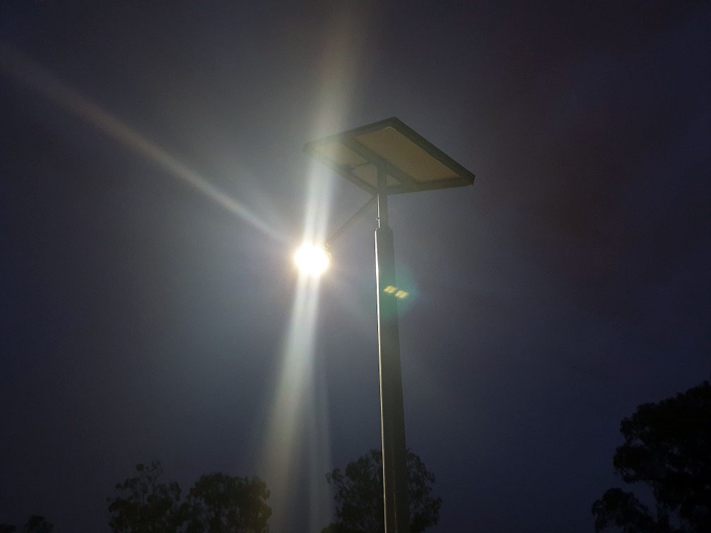 LED Street Light Close Up