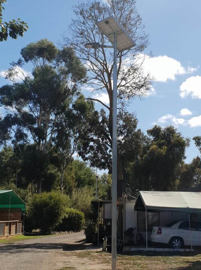 Caravan Park Solar Street Light