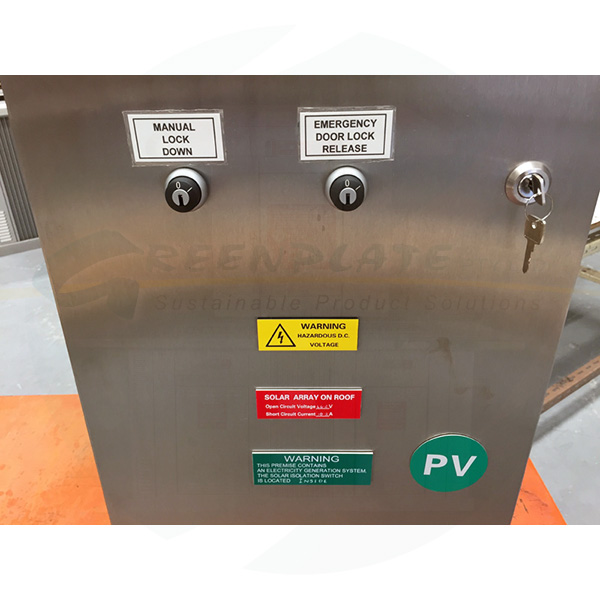 The Greenplate® Solar Automatic Locking System is ideal for locking and unlocking all facilities where required, regardless of the mains power accessibility.