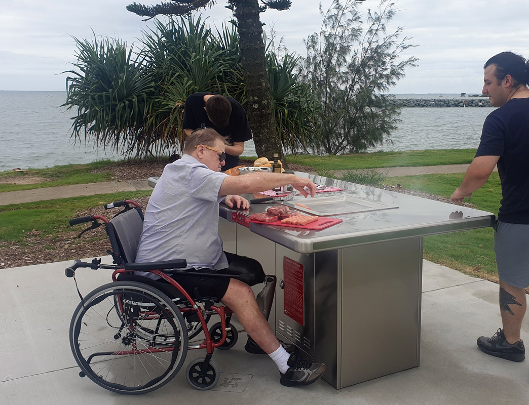 Equal Access Barbecue Range