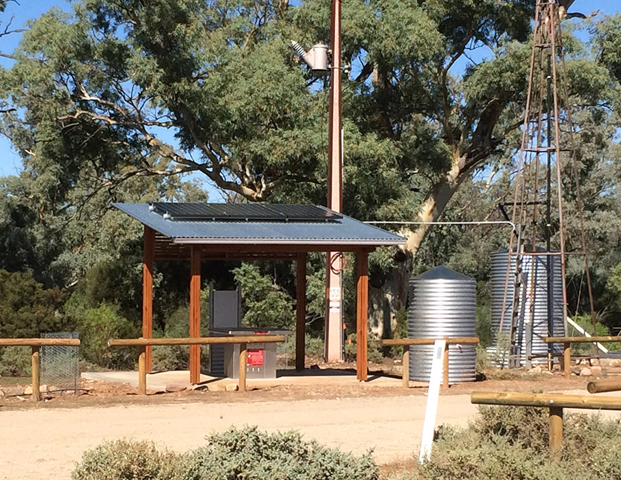 Solar Assisted - Grid Connected Electric BBQ