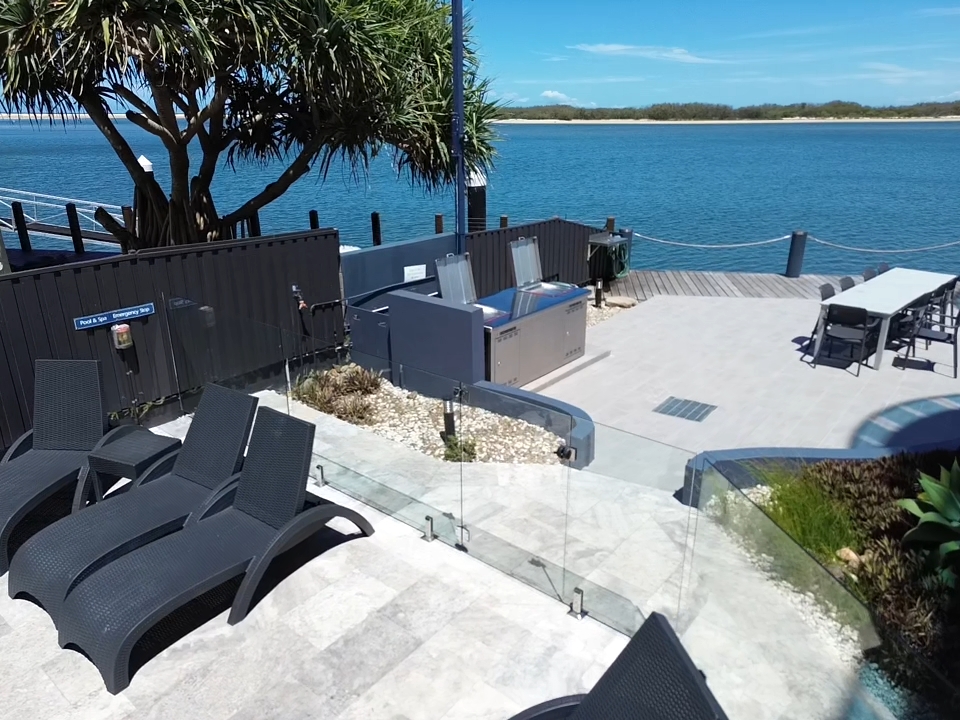 Matilda BBQ Cabinet installed at Watermark Resort High View.